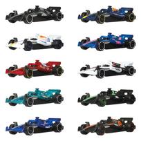 Metalinis automobilio modelis Mattel Hot Wheels Basic Car F1 10 vnt.
