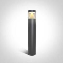 12W LED pastatomas lauko šviestuvas, antracito sp., 3000K, 67410/AN/W
