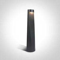 7W LED pastatomas lauko šviestuvas, antracito sp., 3000K, 67358/AN/W