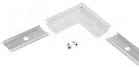 LED juostos profilio GROOVE10 kampinis sujungimas L, baltas