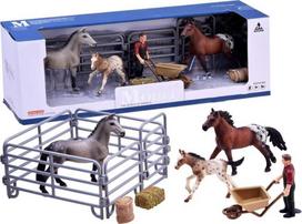 Jokomisiada FARM ANIMALS SERIES Fermos arklių rinkinys Figūrėlių KOLEKCIJA ZA2604
