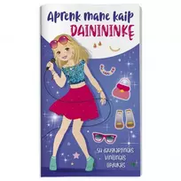 KNYGA Išmok mane kaip dainininkę. Su daugybe vinilinių lipdukų.