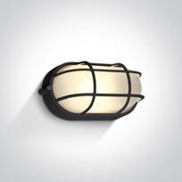 Sieninis šviestuvas 10W LED sieninis lauko šviestuvas, juodas, 3000K, 67444C/B/W