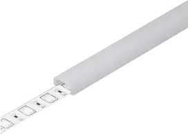 LED juostos profilio dangtelis I CLICK, baltas, 3m