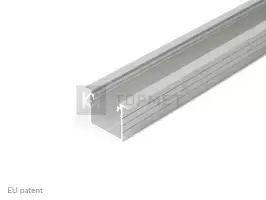 LED juostos profilis LINEA-IN20 EF/U7, anoduotas aliuminis, 2m