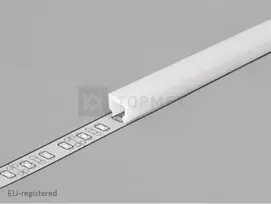 LED juostos profilio dangtelis C1 CLICK, baltas, 2m