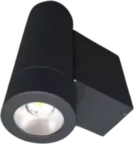 12,2W LED sieninis šviestuvas BERYL PROOF, antracito sp., 3000K, IP65