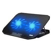 NK Laptopbase nešiojamojo kompiuterio aušinimo stovas, 12–17 col., 2 ventiliatoriai