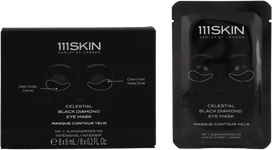 111Skin Celestial Juodos deimantinės akių kaukės rinkinys, 48 ml