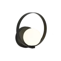 5W sieninis šviestuvas HALO, baltos/juodos sp., 2700K-3000K, A3815170N