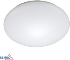Lubinis šviestuvas Bemko 12W LED plafonas su judesio davikliu TOKAR, baltas, 3000K, IP44