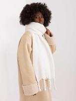 Wool Fashion Italia Šalikas-AT-SZ-2313502.63P-baltas
