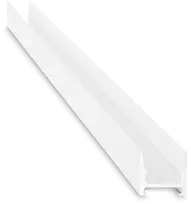 LED juostos paviršinis profilis SLOT SUR D16 x D15, baltas, 2m, su dangteliu ir užbaigimais, 307145