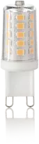 3,5W LED lemputė, G9, skaidri, 3000K, dimeriuojama, 305431