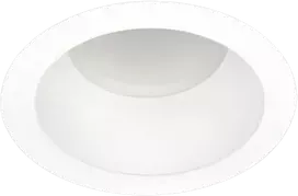9,2W LED įleidžiamas šviestuvas BERYL O, baltas, 3000K, IP44