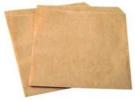 Multi Didelis mėsainių maišelis 150x160 mm 40 g Kraft/PE ruda, 1000 vnt./dėžėje