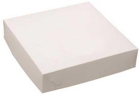 Antalis Tortų dėžutė, susilenkianti patiems Nr. 3, I230xP230xA50 mm, balto popieriaus, 250 vnt./kartono