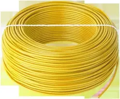 Elektrokabel Maitinimo laidas Kabelis lgy 1x1,5 h07v-k, geltonas