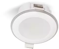 5W LED įleidžiamas šviestuvas HALO, baltas, 3000K