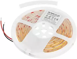 10W/m LED juosta, 3000K, IP65, 12V, 5m ritė