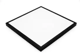 36W LED paviršinė/įleidžiama panelė BRISBANE PREMIUM, juoda, 4000K