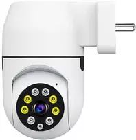 WiFi SMART kamera, balta, su naktinio matymo funkcija, 360 laipsnių apžvalgos kampas