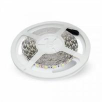 V-tac 10,8W/m LED juosta, 60LED/m, IP20, 2200K, 5 metrų ritė