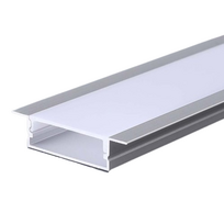 V-tac LED įleidžiamas profilis su dangteliu, sidabro sp., 2m