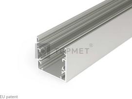 LED juostos profilis PHIL53, neanoduotas aliuminis, 2m