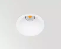 7W LED įleidžiamas šviestuvas SWAP S, apvalus, 3000K (šiltai balta), baltas