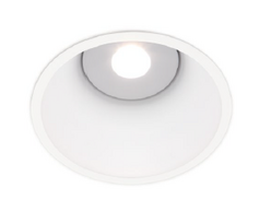 24W LED Įleidžiamas šviestuvas, baltu korpusu, 4000K (dienos šviesa), 71° šviesos kampas.