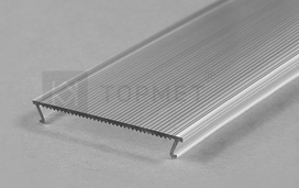 3m LED juostos profilio dangtelis C10, NARROW