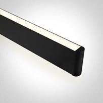 Pakabinamas šviestuvas 40W LED pakabinamas linijinis šviestuvas, juodas, 4000K, 38140AU/B/C