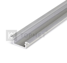 3m LED juostos profilis BEGTIN12 J/S, neanoduotas aliuminis