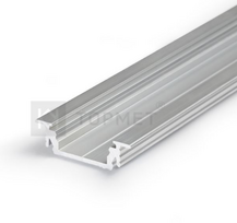 3m LED juostos profilis GROOVE14 EF/TY, neanoduotas aliuminis