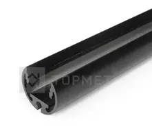 3m LED juostos profilis PEN12 CJ, juodai dažytas