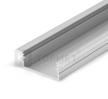 3m LED juostos profilis VARIO30-06 ACDE-9/U9, neanoduotas aliuminis