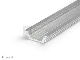 LED juostos profilis GROOVE14 EF/TY, neanoduotas aliuminis, 2m