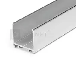LED juostos profilis VARIO30-08, skirtas maitinimo šaltiniui uždengti, neanoduotas aliuminis, 2m