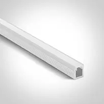 LED paviršinis profilis, baltas, 2m, 7901/W
