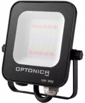 10W LED prožektorius, juodas, RGB