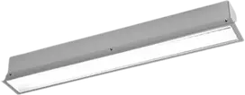 25W linijinis įleidžiamas šviestuvas X-LINE G/K LED, anoduoto aliuminio sp., 4000K, IP44