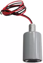 3W LED įmontuojamas šviestuvas DUCT, juodas, 3000K, 39003500