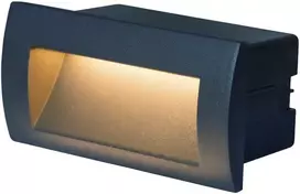3W LED įleidžiamas lauko šviestuvas, grafito sp., 3000K, E247-G