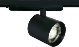35W LED akcentinis šviestuvas į 3 fazių bėgelį, juodas, 3000K, DALI, 65660BTL/B/W