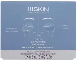 The Body Shop 111SKIN Cryo De-Puffing Eye Mask paakių kaukės, 8 x 6 ml
