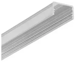 LED juostos paviršinis profilis UNI14 BC3/Y, neanoduoto aliuminio, 2m