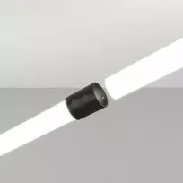 Šviečiančio kabelio XLOOP 18MM sujungimo elementas, juodas