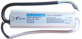 60W LED maitinimo šaltinis, 12V, IP67, 00/8103
