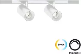 10W LED šviestuvas į magnetinius bėgelius SLIM MAGNETIC, baltas, 3000K, dimeriuojamas, 4288901